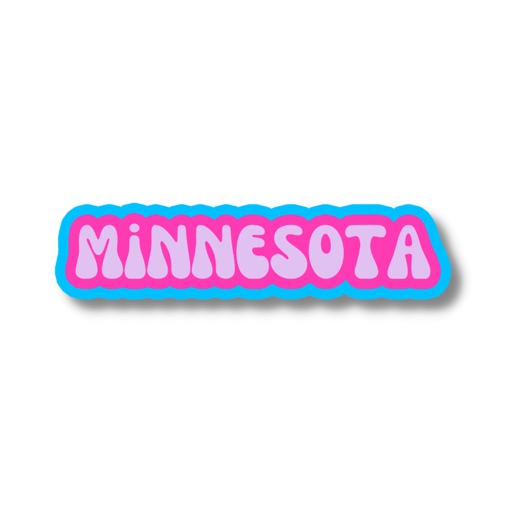 Minnesota Cloud Sticker