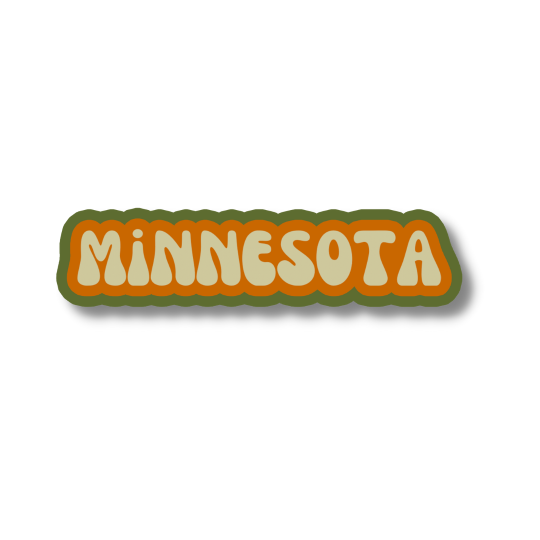 Minnesota Cloud Sticker