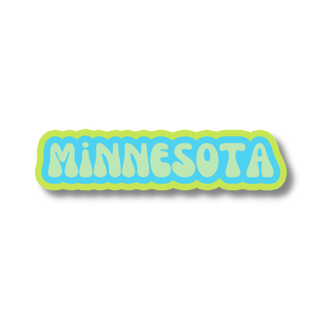 Minnesota Cloud Sticker