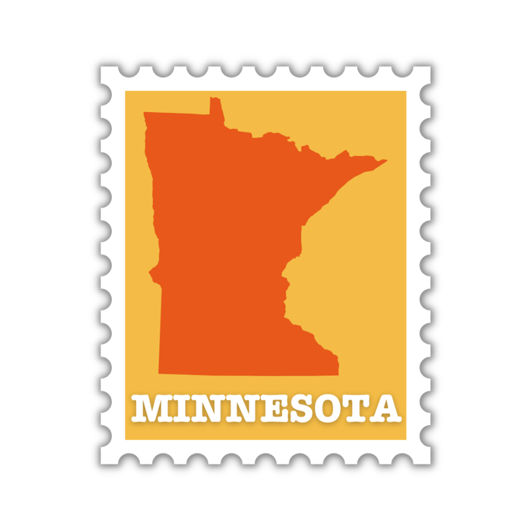 Minnesota Stamp Sticker