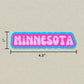 Minnesota Cloud Sticker