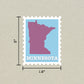 Minnesota Stamp Sticker