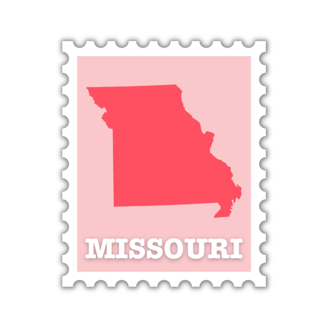 Missouri Stamp Sticker