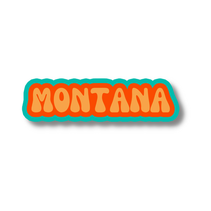 Montana Cloud Sticker