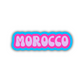 Morocco Cloud Sticker