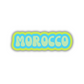 Morocco Cloud Sticker