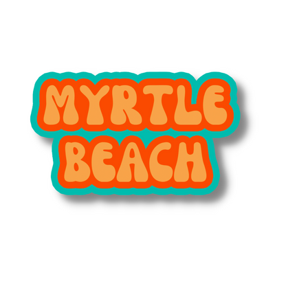 Myrtle Beach Cloud Sticker