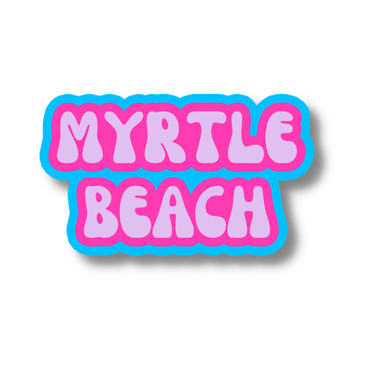 Myrtle Beach Cloud Sticker