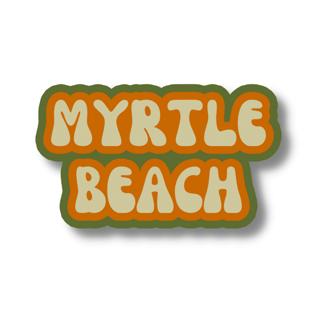 Myrtle Beach Cloud Sticker