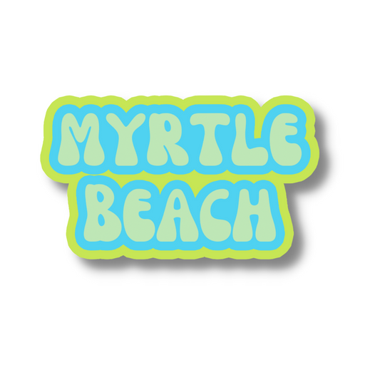 Myrtle Beach Cloud Sticker