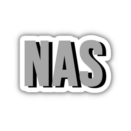 NAS Double Layered Sticker