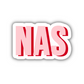 NAS Double Layered Sticker