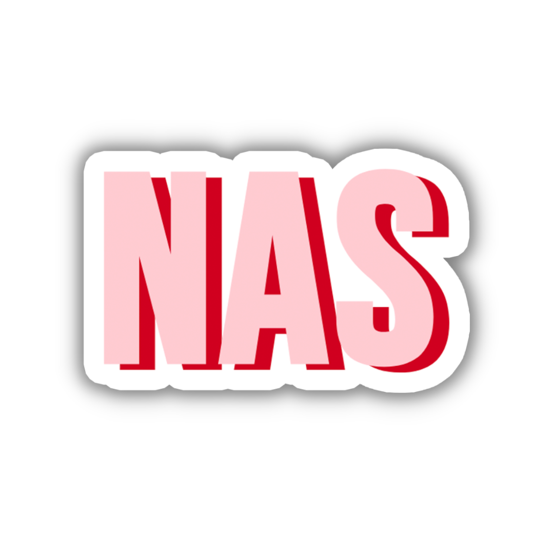 NAS Double Layered Sticker