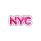 NYC Bubble Sticker