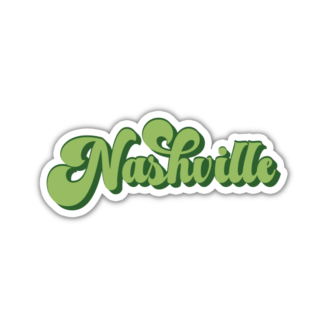 Nashville Vintage Sticker