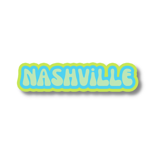 Nashville Cloud Sticker