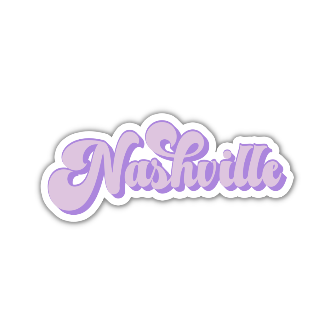 Nashville Vintage Sticker