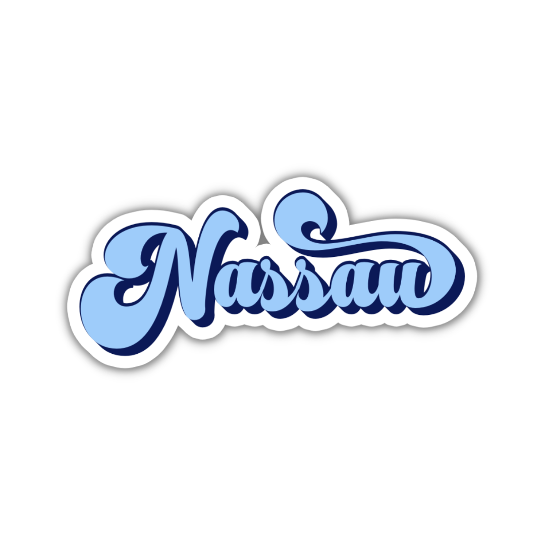 Nassau Vintage Sticker