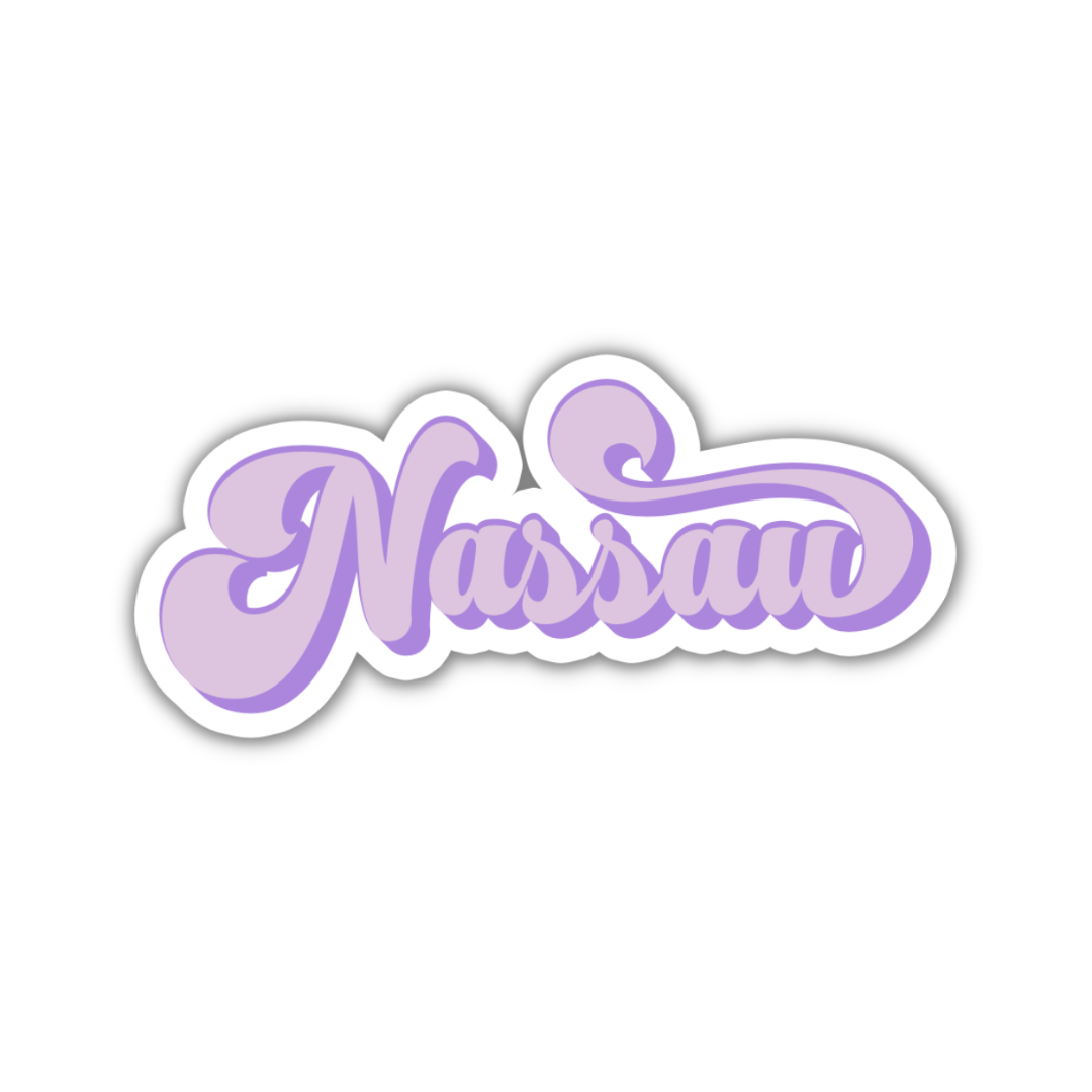 Nassau Vintage Sticker