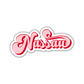 Nassau Vintage Sticker