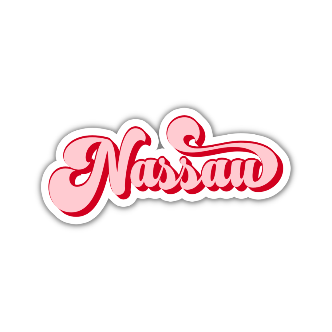 Nassau Vintage Sticker