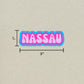 Nassau Cloud Sticker