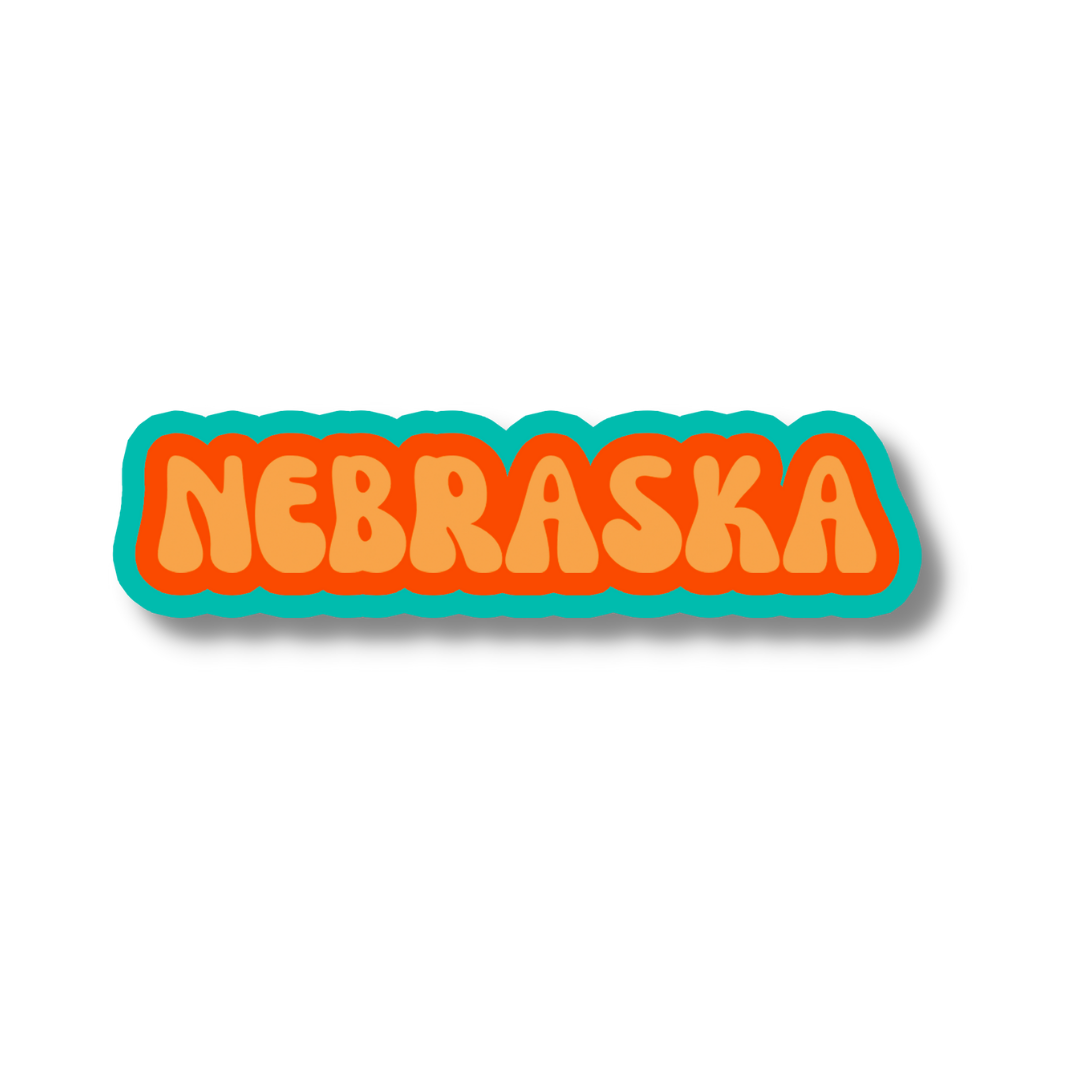 Nebraska Cloud Sticker