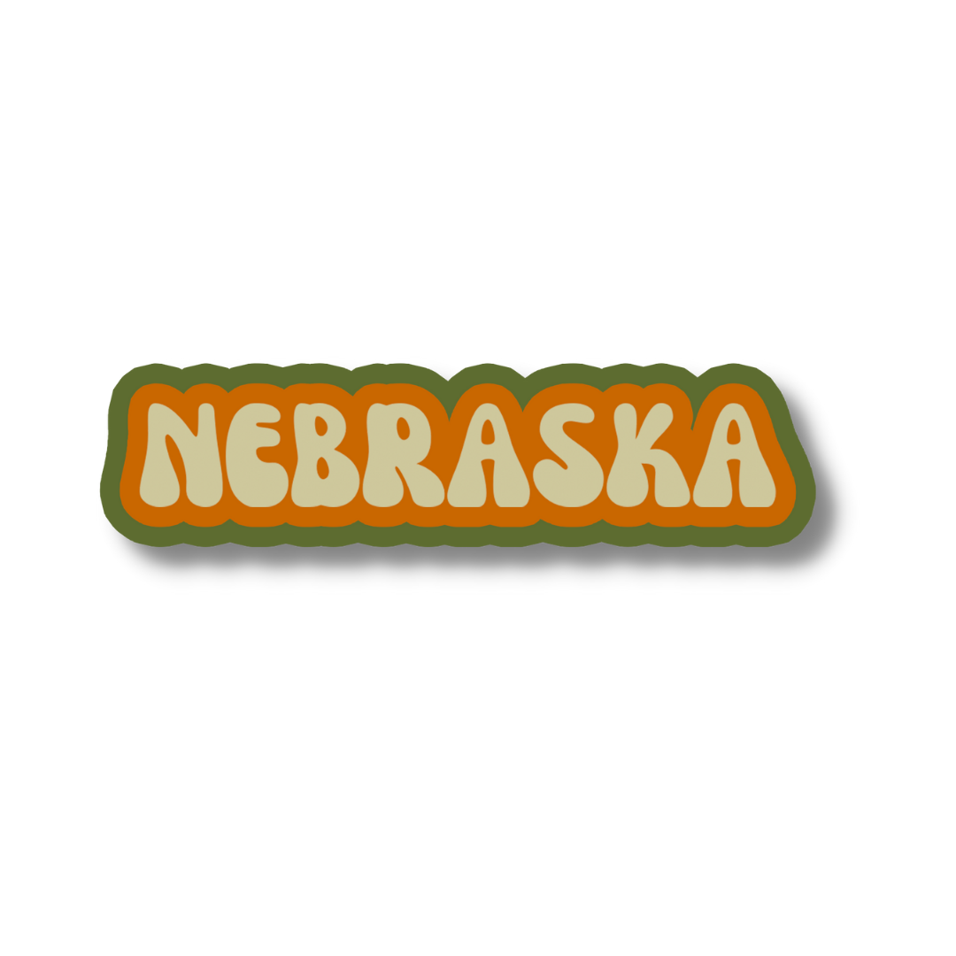 Nebraska Cloud Sticker