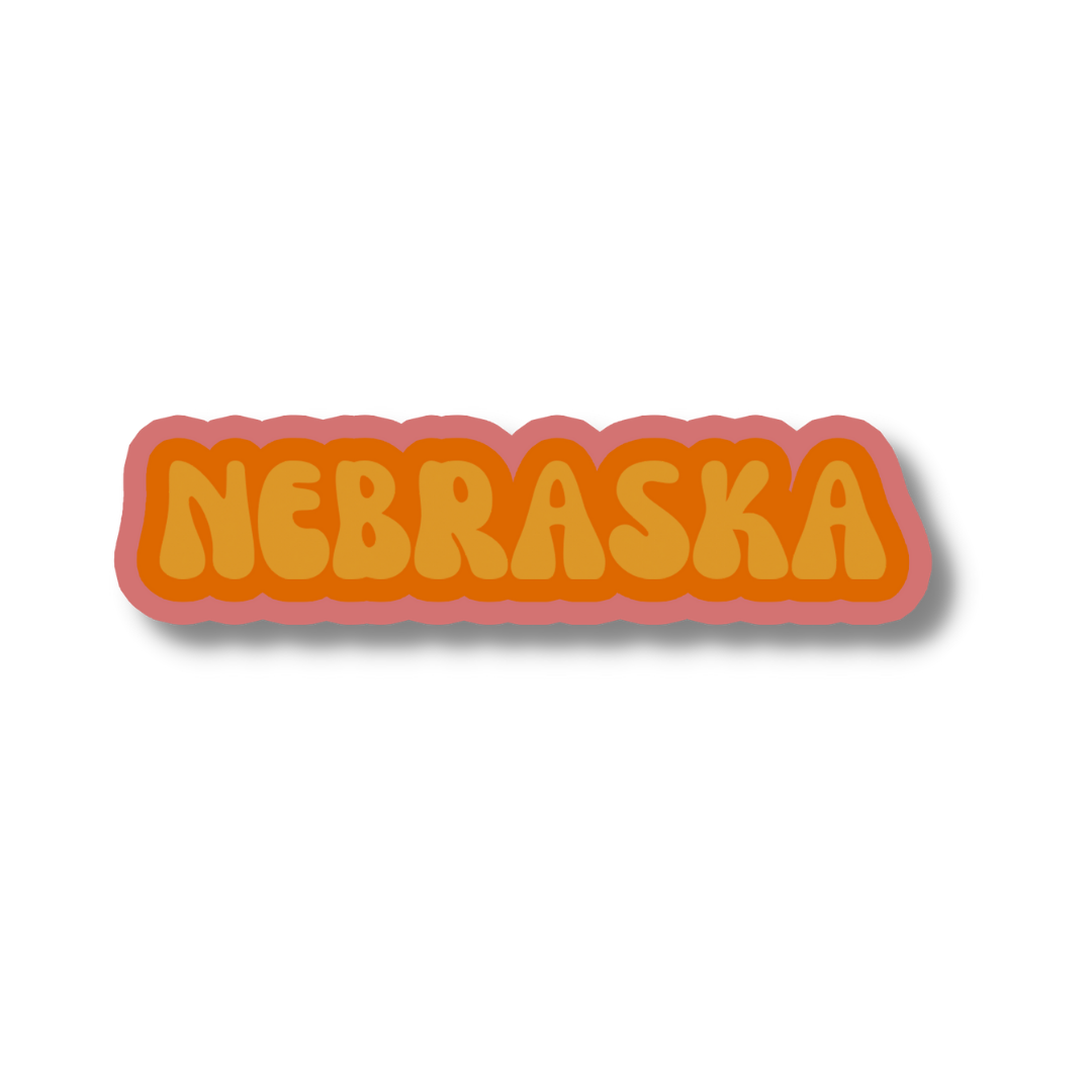 Nebraska Cloud Sticker