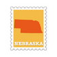 Nebraska Stamp Sticker