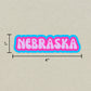 Nebraska Cloud Sticker