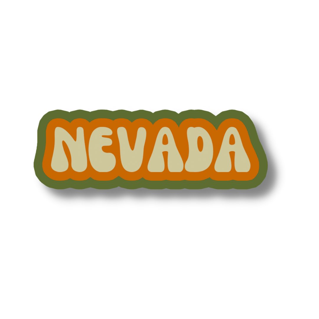 Nevada Cloud Sticker