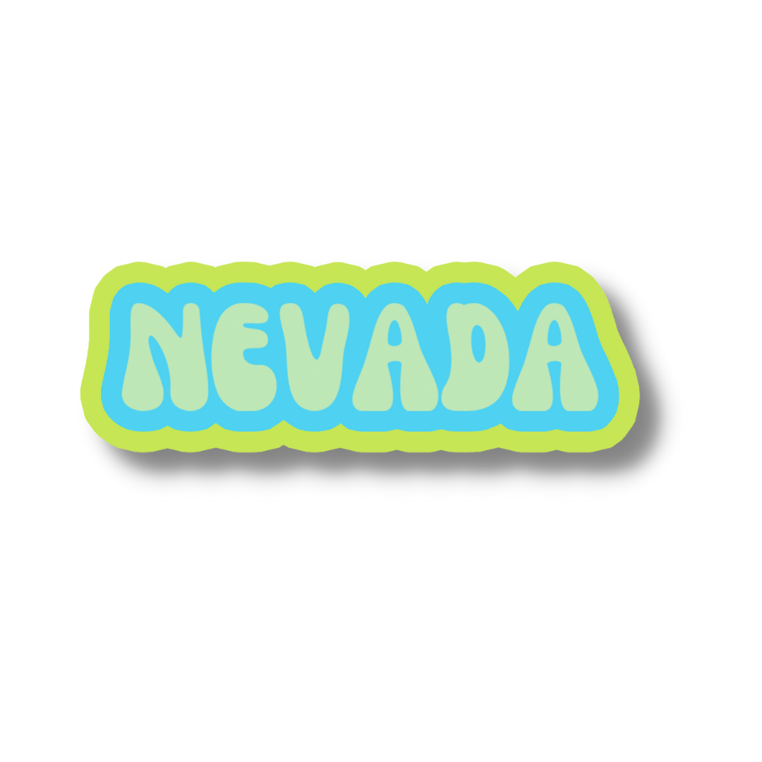 Nevada Cloud Sticker