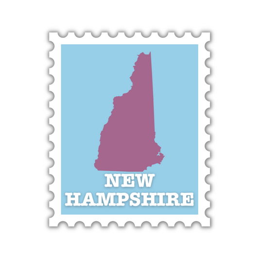 New Hampshire Stamp Sticker