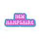 New Hampshire Cloud Sticker