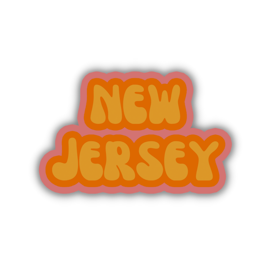 New Jersey Cloud Sticker