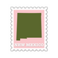 New Mexico Stamp Sticker