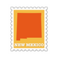 New Mexico Stamp Sticker