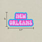 New Orleans Cloud Sticker