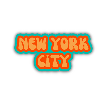 New York City Cloud Sticker