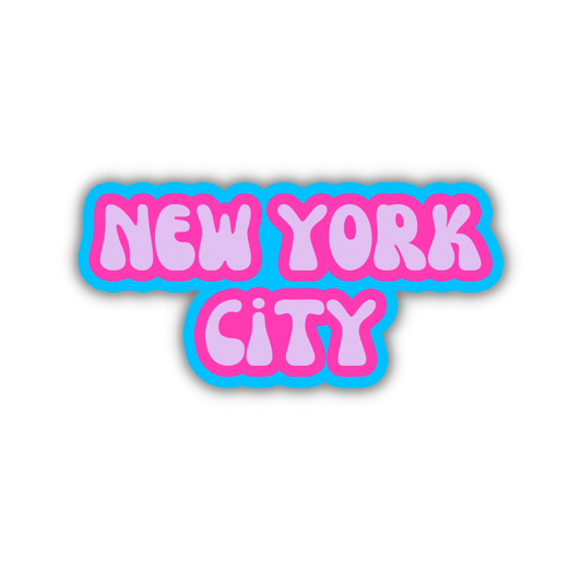 New York City Cloud Sticker