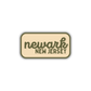 Newark, New Jersey Retro Travel Sticker – Colorful Vinyl Decal for Laptop, Water Bottle & Luggage