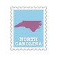 North Carolina Stamp Sticker