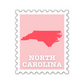 North Carolina Stamp Sticker