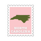 North Carolina Stamp Sticker