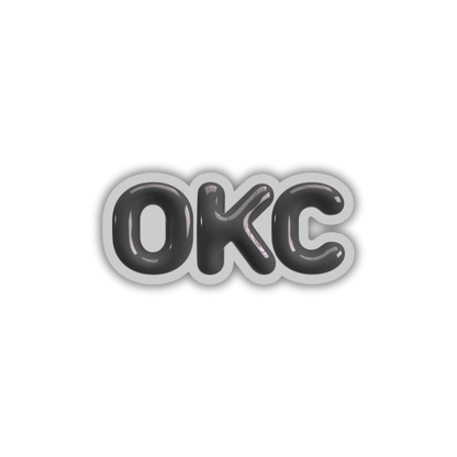 OKC Bubble Sticker
