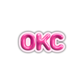 OKC Bubble Sticker