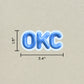 OKC Bubble Sticker