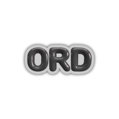ORD Bubble Sticker