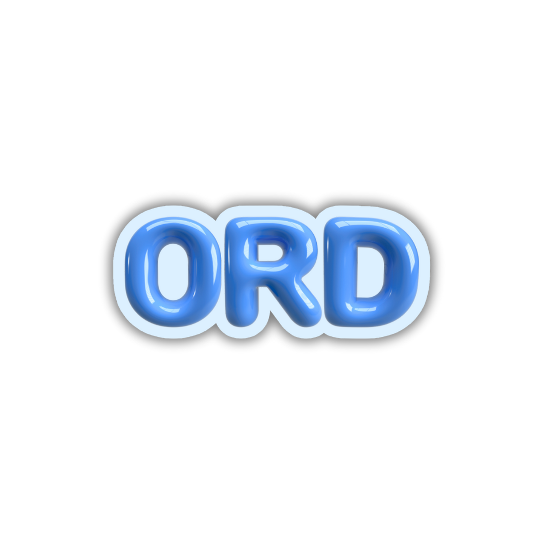 ORD Bubble Sticker